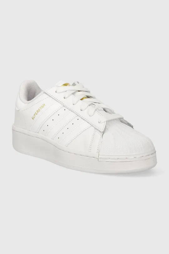 adidas Originals sneakersy skórzane Superstar biały