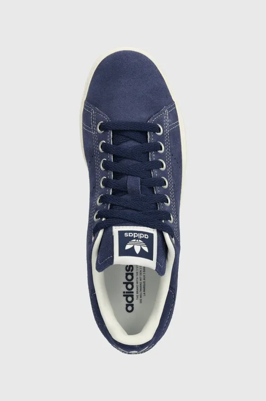 σκούρο μπλε Σουέτ αθλητικά παπούτσια adidas Originals STAN SMITH CS