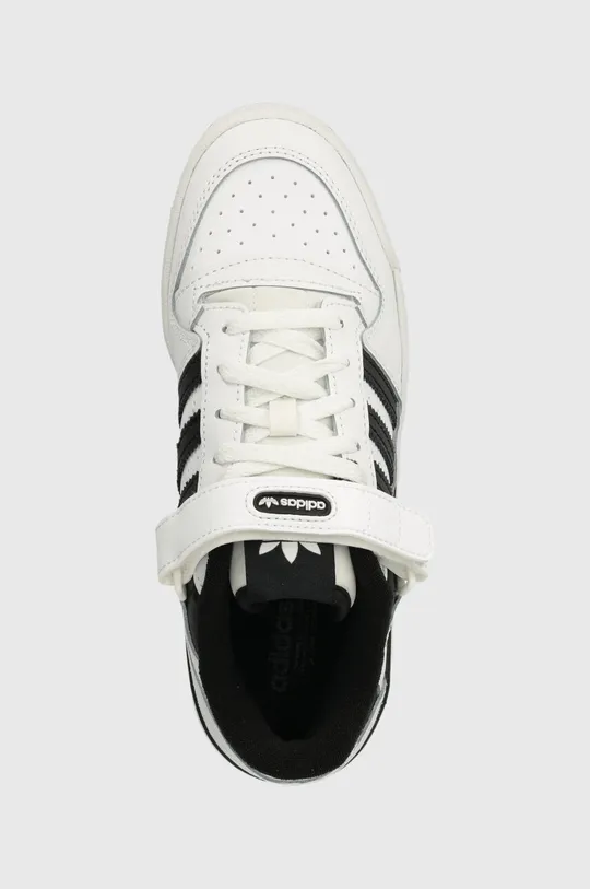 white adidas Originals leather sneakers