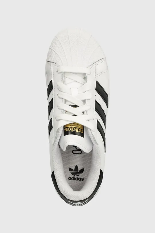 λευκό Δερμάτινα αθλητικά παπούτσια adidas Originals Superstar XGL J