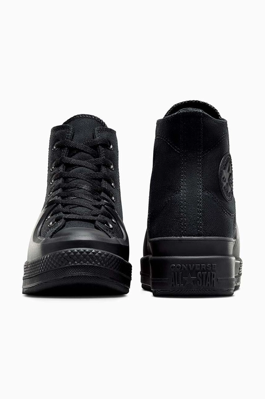 μαύρο Πάνινα παπούτσια Converse Chuck Taylor All Star Construct