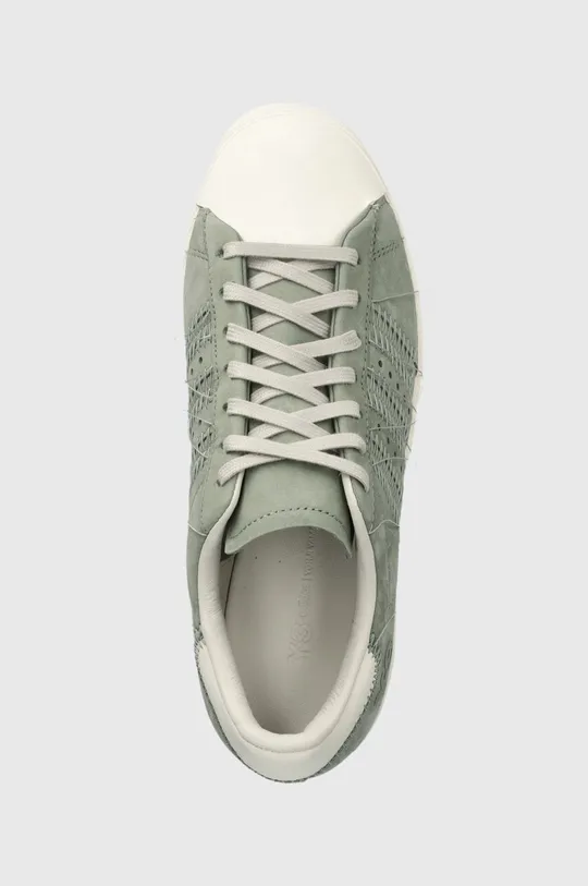 green Y-3 sneakers