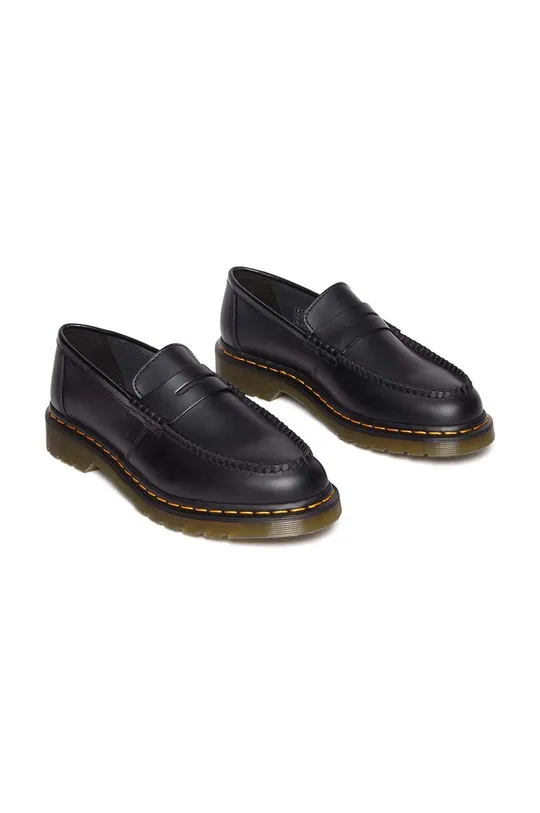 Dr. Martens leather loafers Penton black