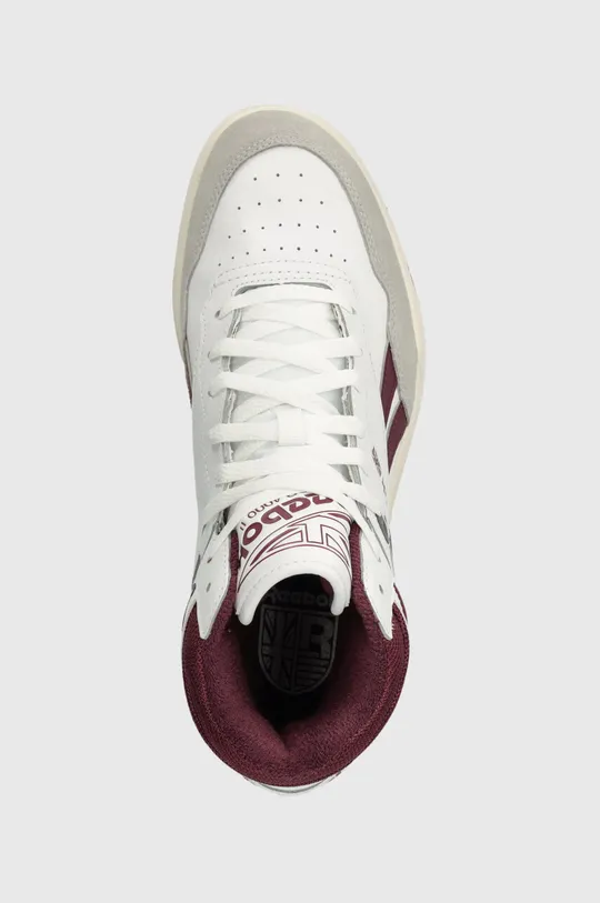 white Reebok sneakers