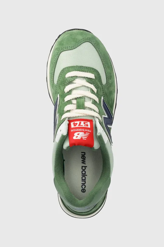 green New Balance sneakers 574