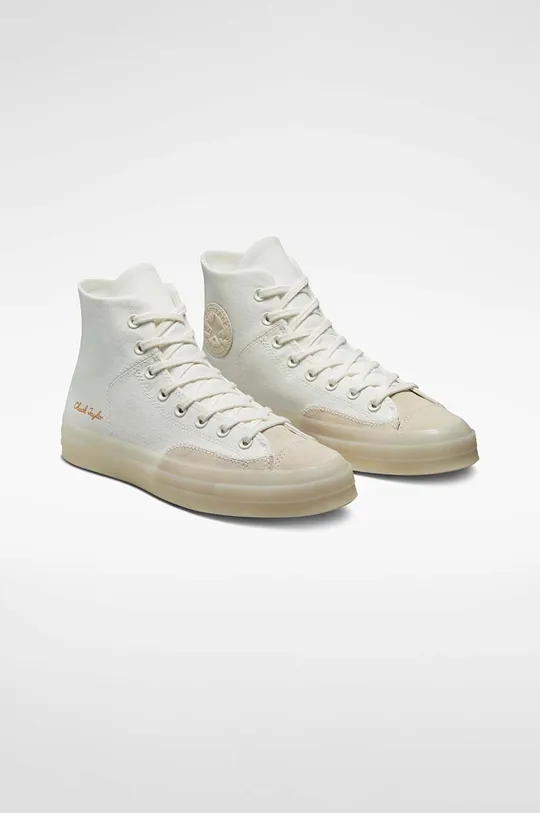 Πάνινα παπούτσια Converse Chuck 70 Marquis λευκό