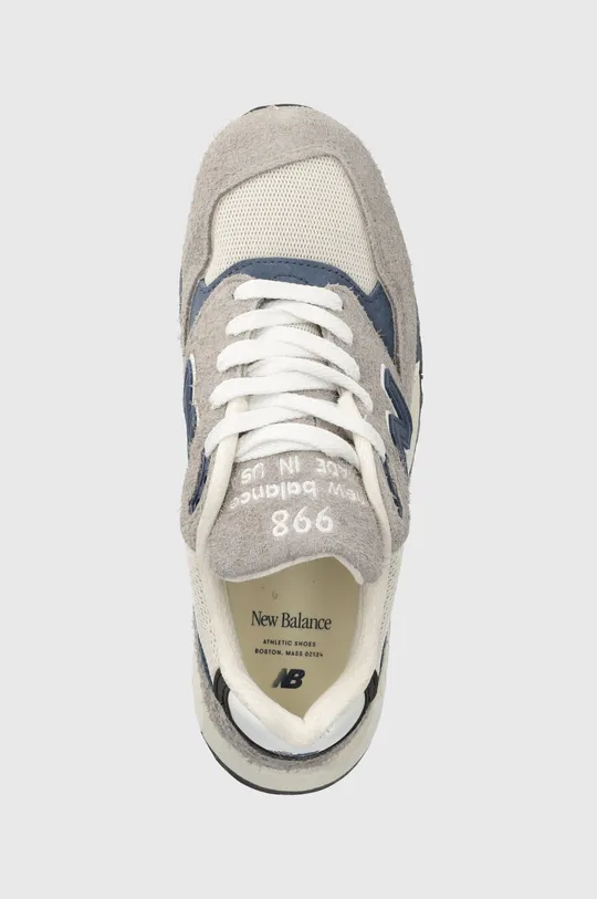 gray New Balance sneakers Made in USA