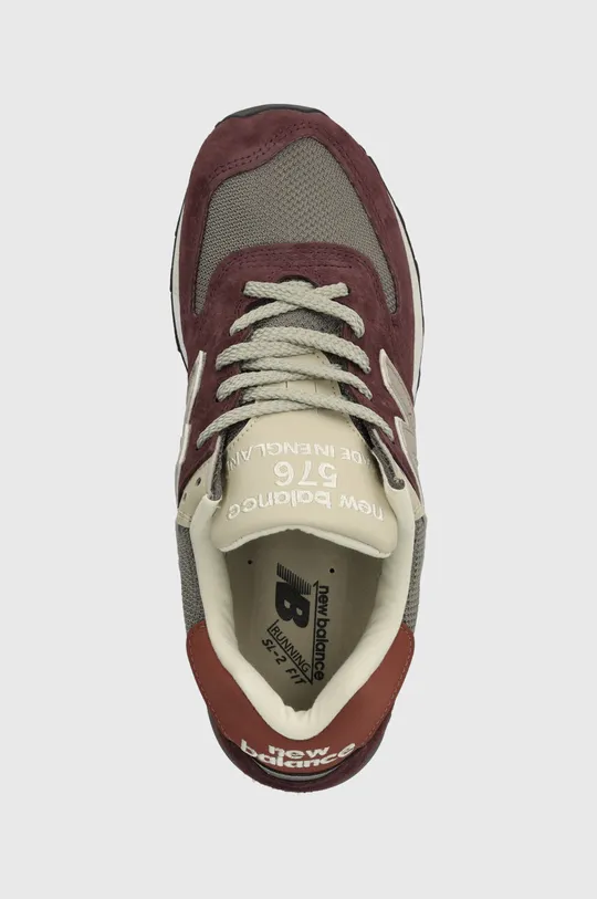 burgundské Sneakers boty New Balance OU576PTY Made in UK