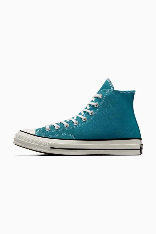 turquoise Converse trainers Chuck 70