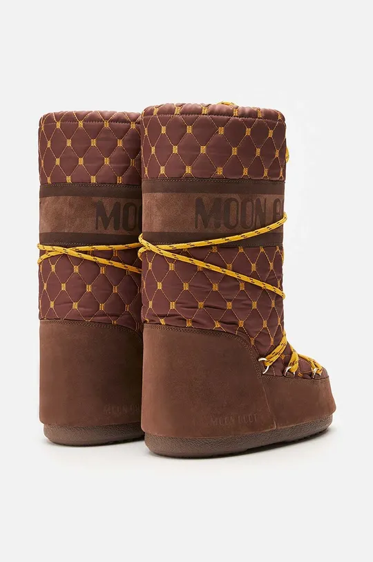 Moon Boot śniegowce Icon Quilted brązowy