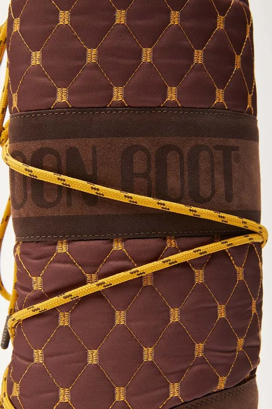 Μπότες χιονιού Moon Boot Icon Quilted Πάνω μέρος: Υφαντικό υλικό, Δέρμα σαμουά Εσωτερικό: Υφαντικό υλικό Σόλα: Κόμμι