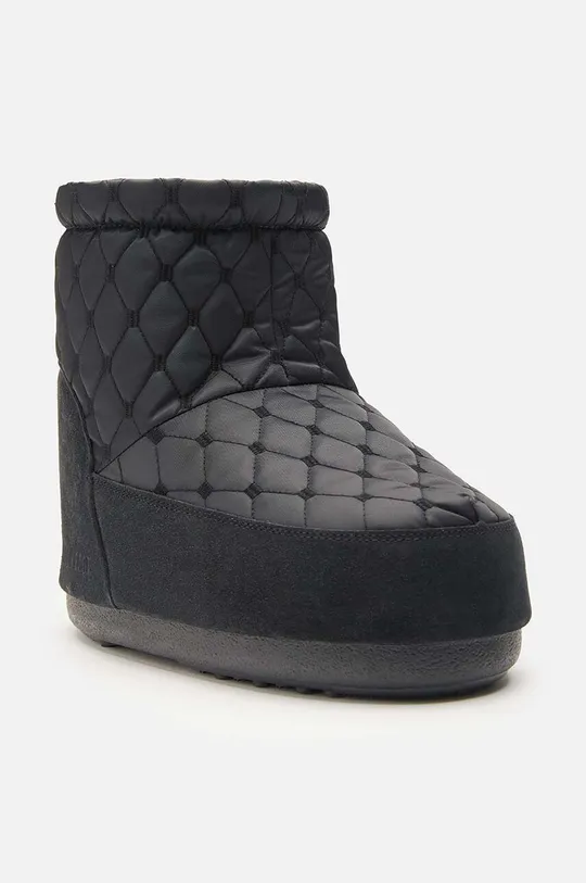 Snehule Moon Boot Icon Low Nolace Quilted čierna