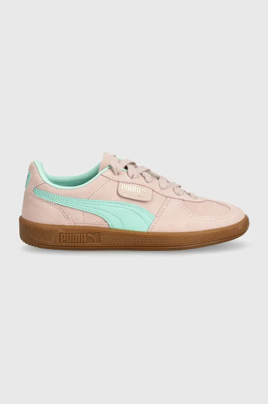 Semišové sneakers boty Puma Palermo Cobalt Glaze růžová