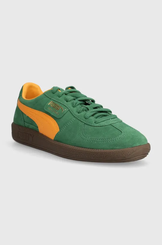 Puma sneakers in camoscio Palermo Cobalt Glaze verde