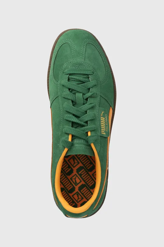 зелений Замшеві кросівки Puma Palermo