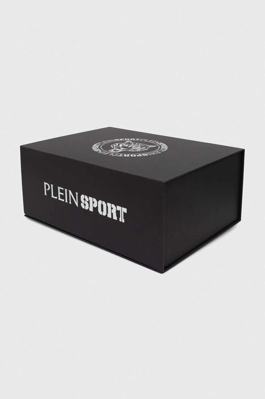Plein Sport Thunder Force Orologio Uomo Lusso - Cassa Acciaio 47mm, Cinturino Nero Silicone, Quadrante Guilloché, 5 ATM