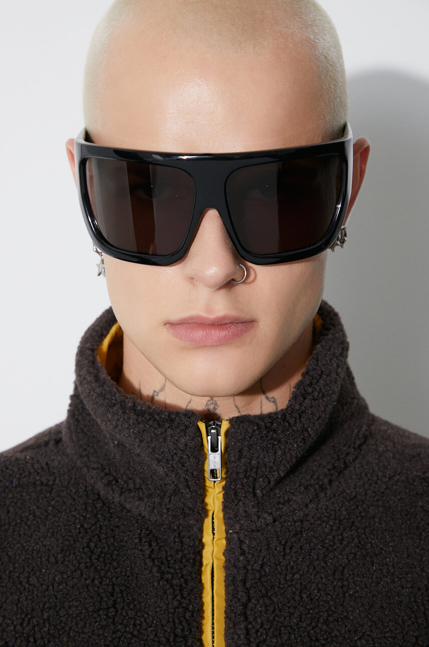 Rick Owens Men's Cyclops Sunglasses Black
