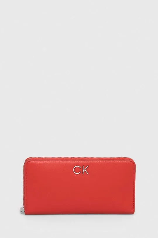 czerwony Calvin Klein portfel Damski