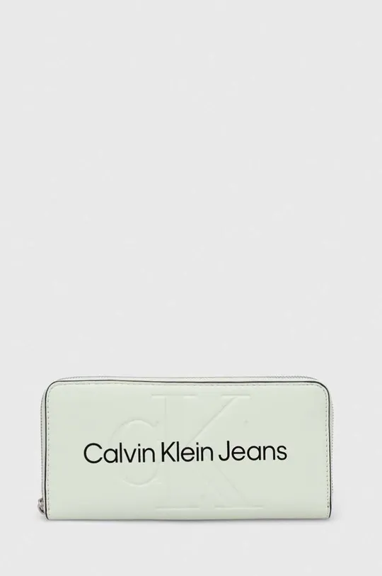 zielony Calvin Klein Jeans portfel Damski