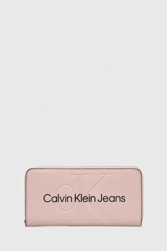 różowy Calvin Klein Jeans portfel Damski