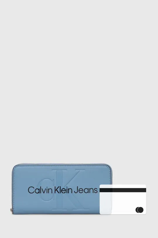 modrá Peňaženka Calvin Klein Jeans