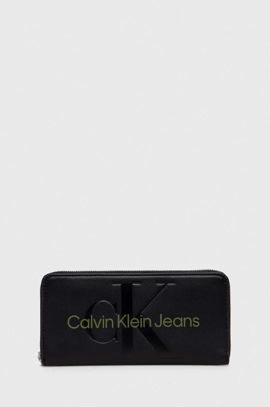 fekete Calvin Klein Jeans pénztárca Női