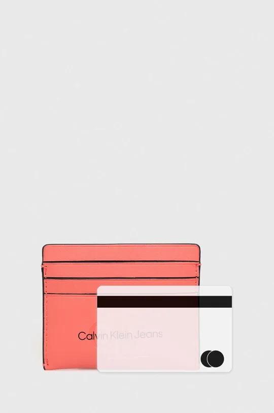 różowy Calvin Klein Jeans portfel