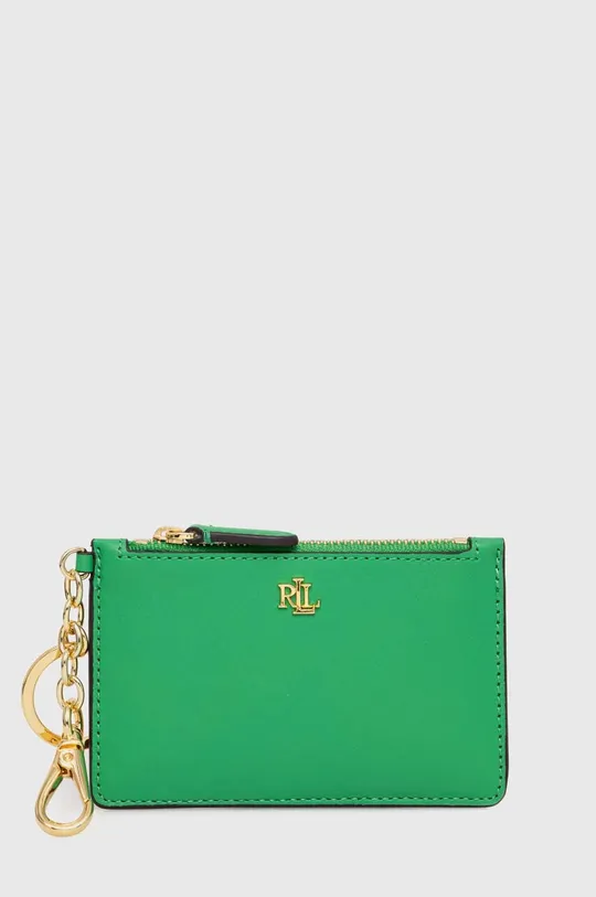 zöld Lauren Ralph Lauren bőr pénztárca Női