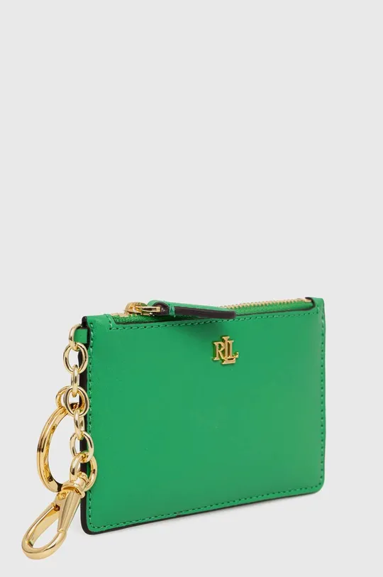 Δερμάτινο πορτοφόλι Lauren Ralph Lauren πράσινο