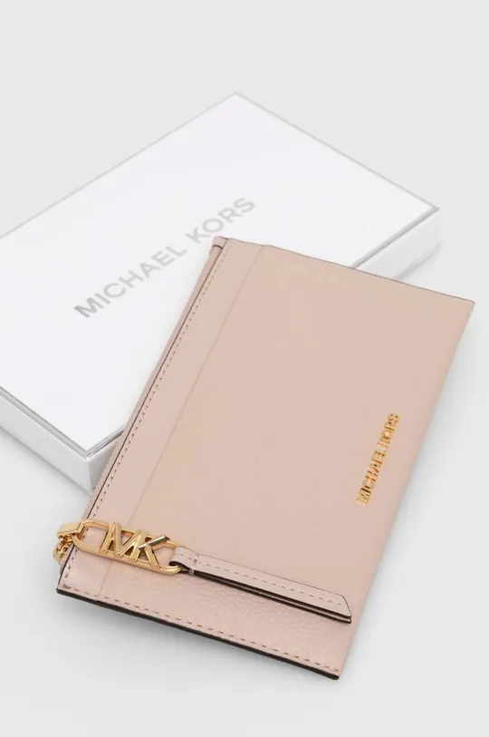 рожевий Шкіряний гаманець MICHAEL Michael Kors