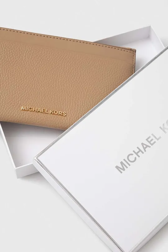 Kožená peňaženka MICHAEL Michael Kors  Koža