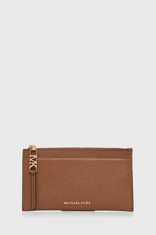 коричневий Шкіряний гаманець MICHAEL Michael Kors Жіночий