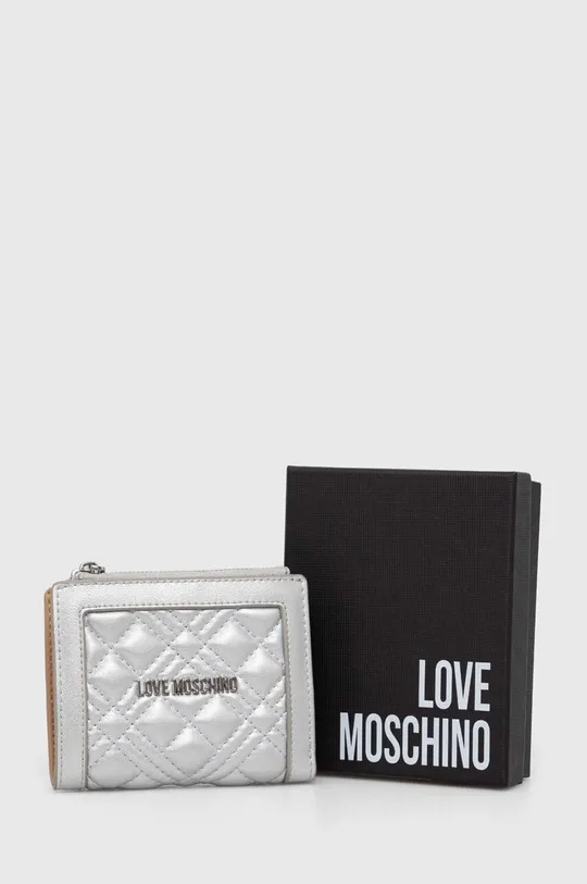 szürke Love Moschino pénztárca