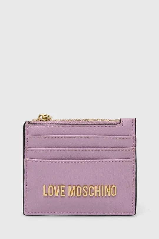 vijolična Etui za kartice Love Moschino Ženski
