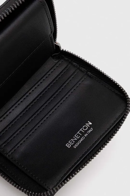 fekete United Colors of Benetton pénztárca