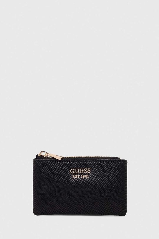 Guess portfel imitacja skóry licowej czarny SWZG85.00340