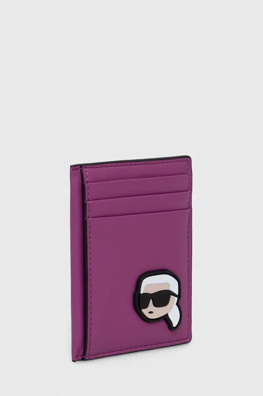 Karl Lagerfeld etui na karty różowy