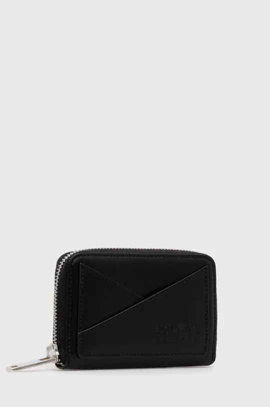 Кожен портфейл MM6 Maison Margiela Wallets черен