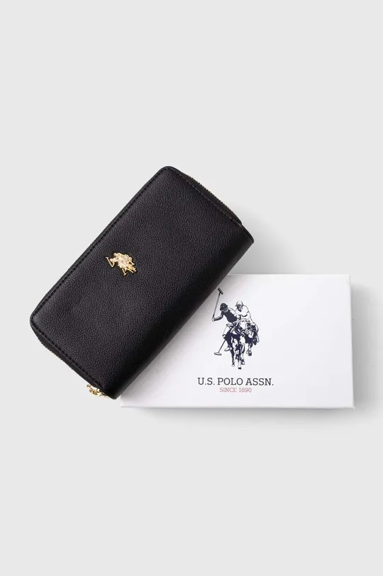 czarny U.S. Polo Assn. portfel