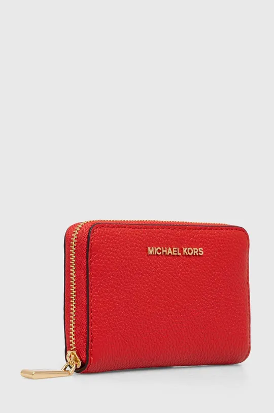 Kožená peňaženka MICHAEL Michael Kors červená