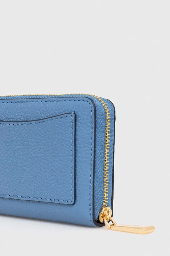 Kožená peňaženka MICHAEL Michael Kors modrá