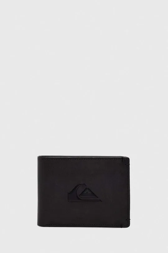črna Usnjena denarnica Quiksilver Moški
