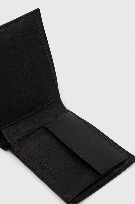 Кожаный кошелек Lacoste Основной материал: Натуральная кожа Подкладка: 100% Полиамид