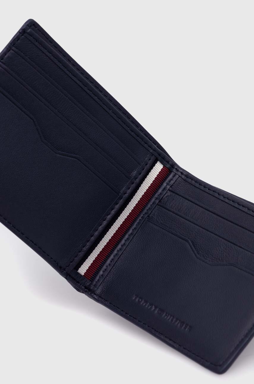 Кожаный кошелек Tommy Hilfiger мужской цвет синий | ANSWEAR.ua
