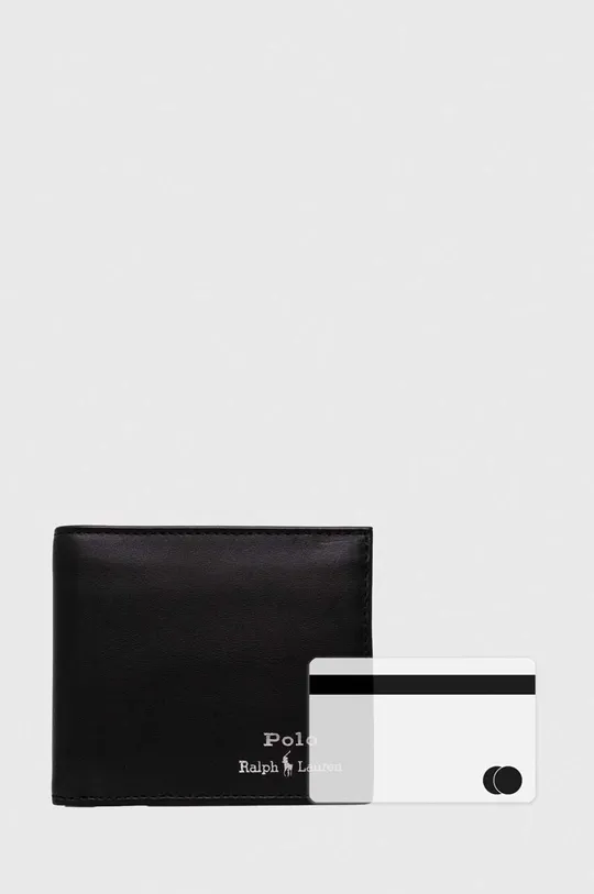 Кожаный кошелек Polo Ralph Lauren Мужской
