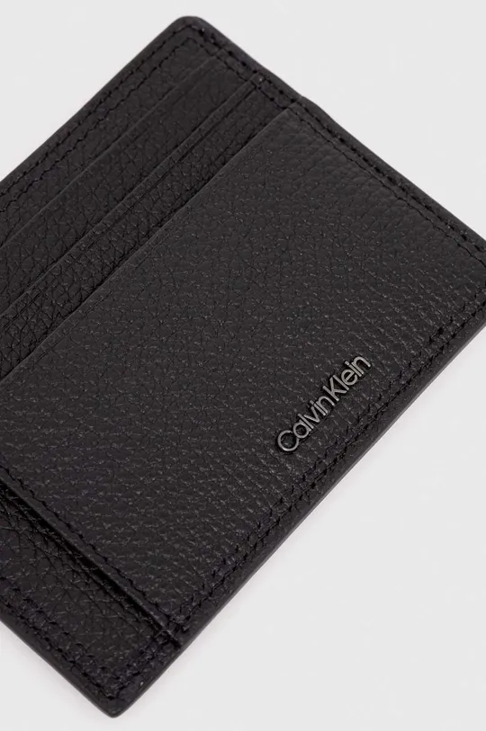 Usnjena denarnica Calvin Klein Goveje usnje