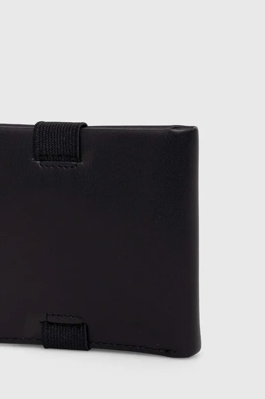 Δερμάτινο πορτοφόλι Calvin Klein μαύρο