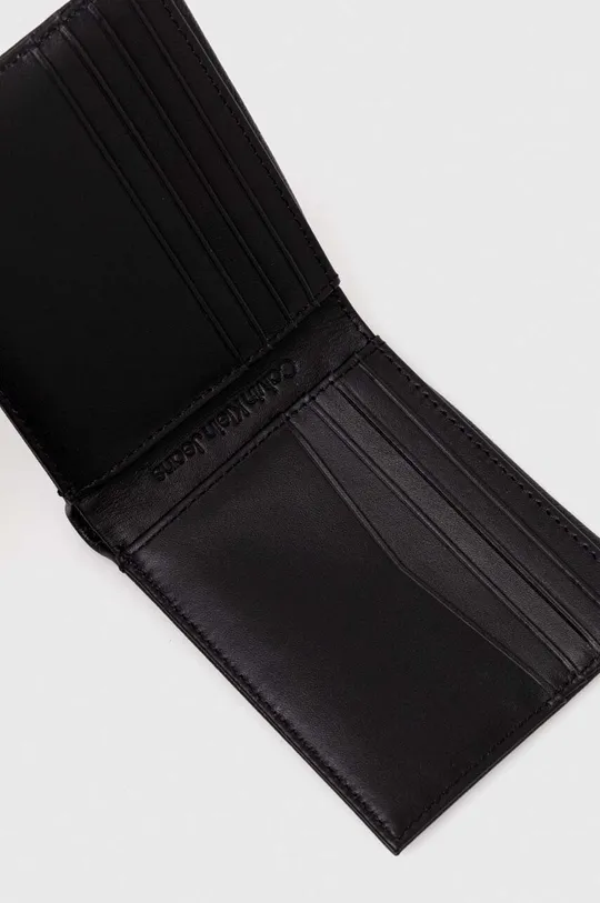 crna Kožni novčanik Calvin Klein Jeans