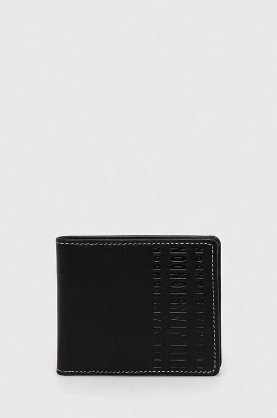 črna Usnjena denarnica Pepe Jeans Arnold Moški