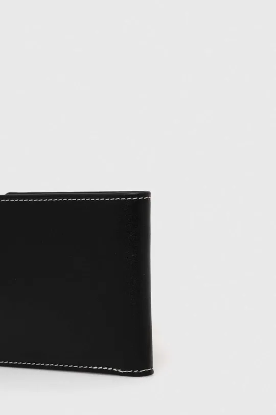 Usnjena denarnica Pepe Jeans Arnold črna